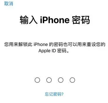 定陶苹果15维修网点分享iPhone 15六位密码怎么改四位 