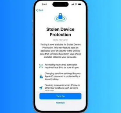 定陶苹果授权维修店分享被盗设备保护功能开启方法 