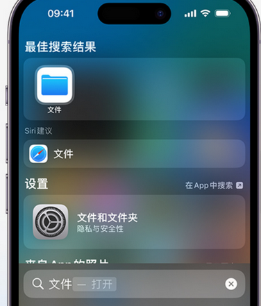 定陶apple维修中心分享iPhone文件应用中存储和找到下载文件 