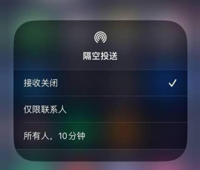 定陶苹果14维修分享iPhone 14 Pro如何开启隔空投送 