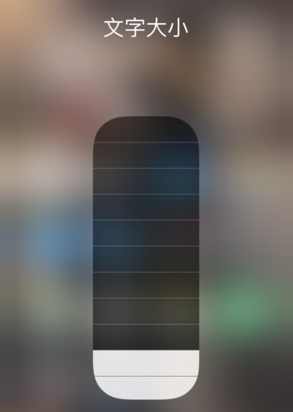 定陶苹果手机维修分享小技巧：在 iPhone 控制中心快速调节字体大小 